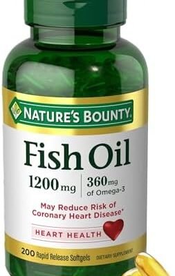 Nture’s Bounty Fish Oil Omega 3
