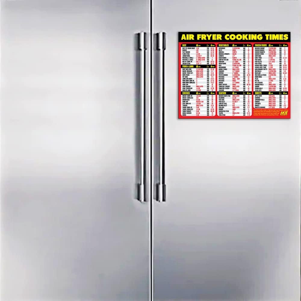 Air Fryer Magnetic Cheat Sheet - Image 8