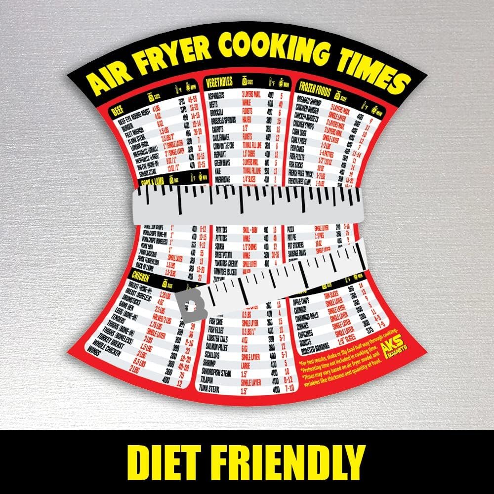 Air Fryer Magnetic Cheat Sheet - Image 5
