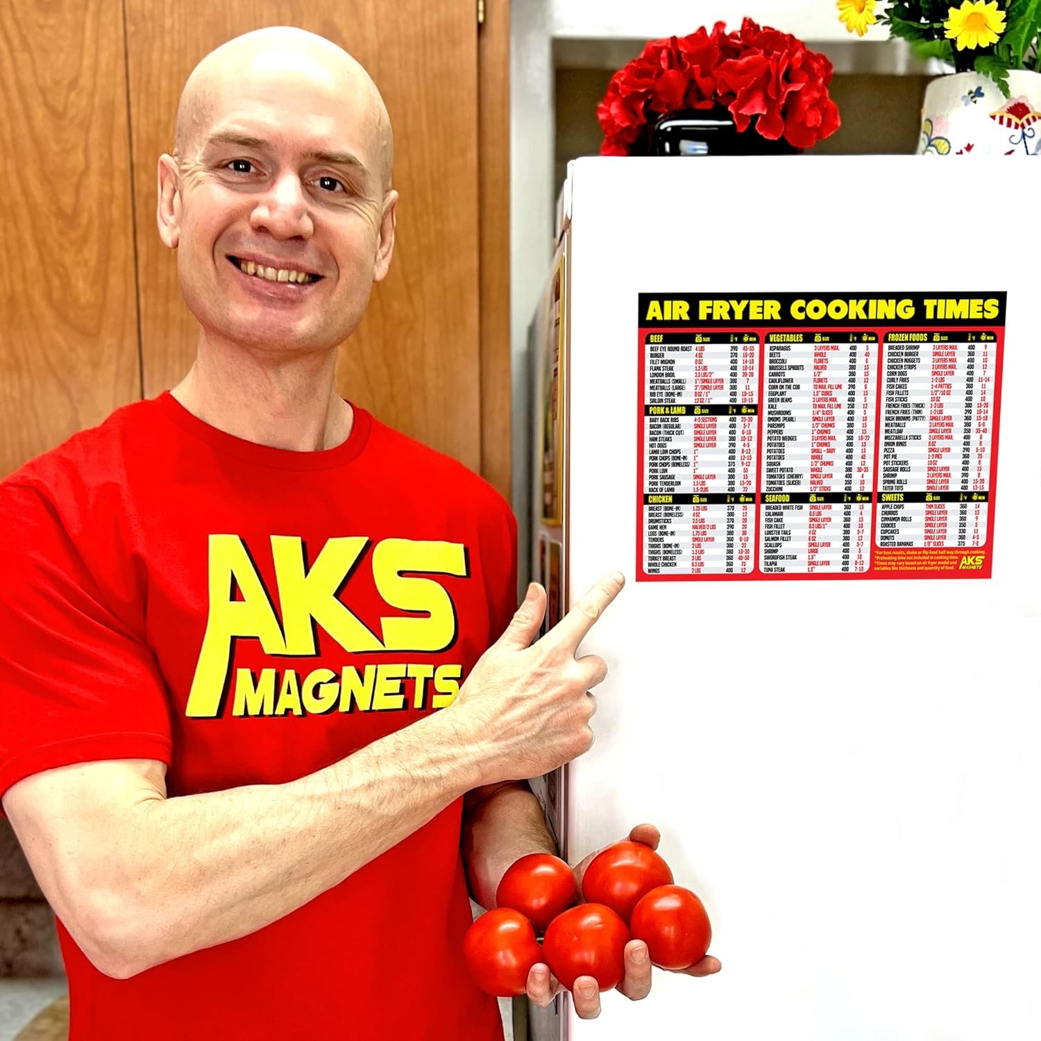 Air Fryer Magnetic Cheat Sheet - Image 2