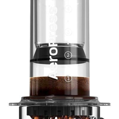 AeroPress Clear Coffee Press – 3 In 1 Brew Method