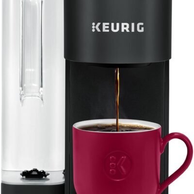 Keurig K-Supreme Single Serve K-Cup Pod Coffee Maker, MultiStream Technology, 4 Brew Sizes, 66oz Dual-Position Removable Reservoir, Black