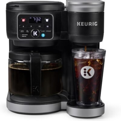 Keurig K-Duo Hot & Iced Single Serve & Carafe Coffee Maker, MultiStream Technology, 72oz Reservoir (Gen 2)