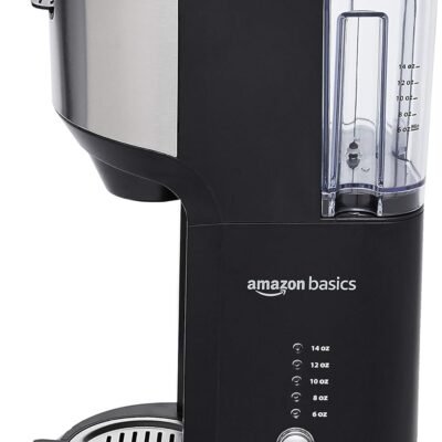 Amazon Basics Single Serve Coffee Maker K-Cup, 14 Oz